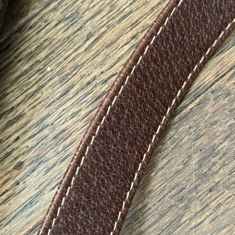 1970s Authentic Gucci Canvas Brown Monogram Shoulder Bag - Picture 7 of 16